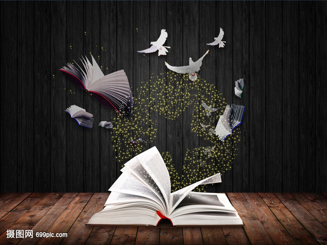 飛舞的書本 書籍在舞臺上的生命力